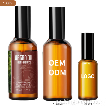 Sérum de aceite de cabello reparador antiencrespamiento de aceite de argán